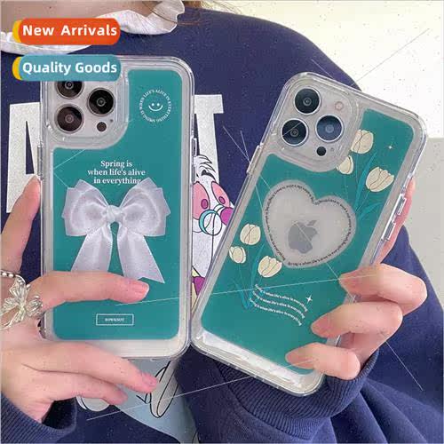适用 iPhone12promax love ins tulip apple 13/11 cell phone ca