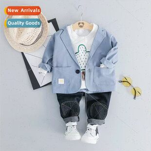 spring childrens the Korean boys small suit new Spring