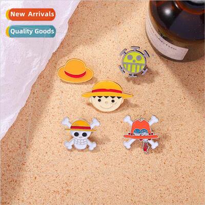 Brooch Anime Hot Metal Badge Commemorative Nautical Cartoon