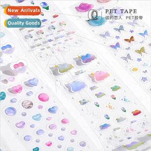 Die Cut Store Lovers Ser Inspiration PET Fragile Letter Tape