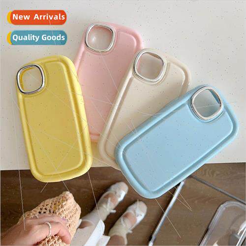 Niche ins candy color plating 适用 Apple 13Pro phone case iP