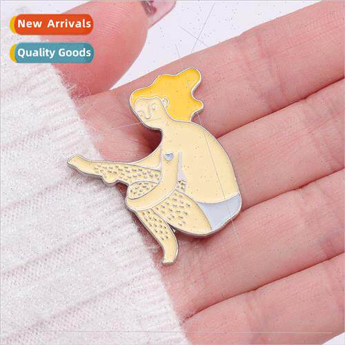 Brooch Korea sweet character girl metal badge cartoon bag br