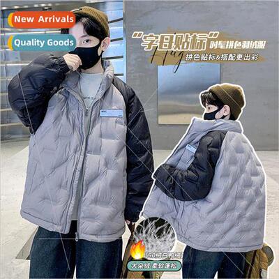 Boys light down jacket 90 white duck down winter 2023 new fr