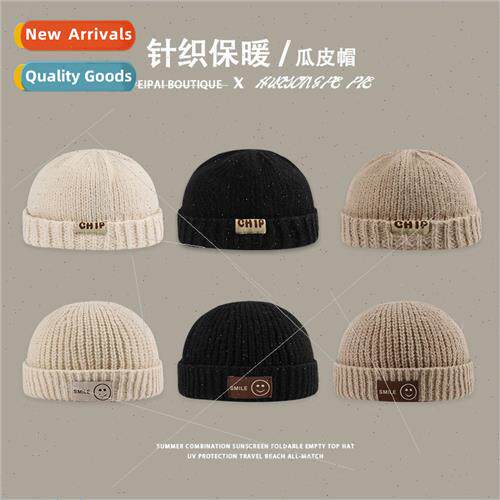 Winter new woolen cap female show face small fashion warm wi
