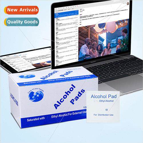 Cleaning alcohol wipes portable disposable alcohol wipes man