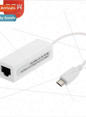 Micro USB with cable network card Micro to RJ45 port network