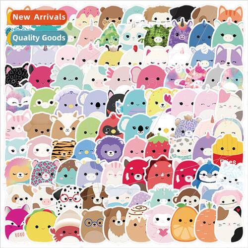 100 cute childrens stickers cell phone water cup computer de