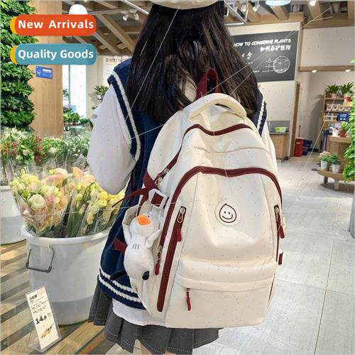 2023 new casual simple large-capacity shoulder bag college w
