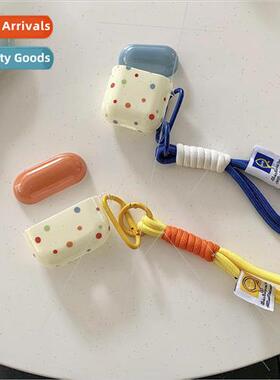 INS Simple Polka Dot airpods pro2 headphone case 适用 apple