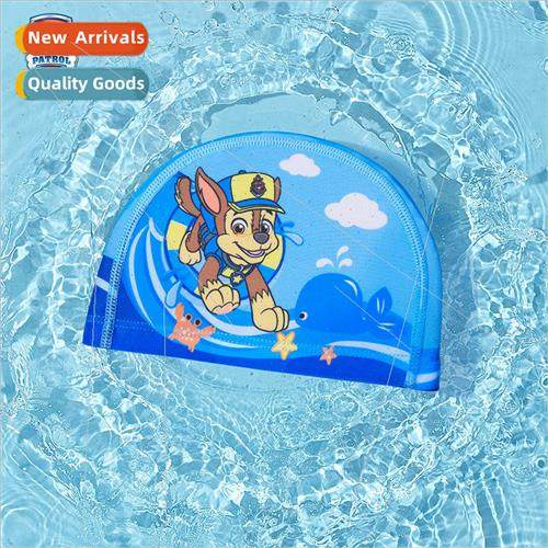 Woof Team gong childrens swim cap learn to swim cloth cap 20