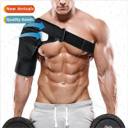 Mens and womens fitness shoulder pads breathable pressurized