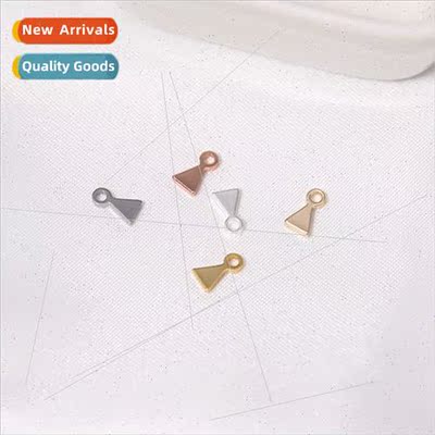 diy jewelry handmade accessories 18k gold small triangle bra