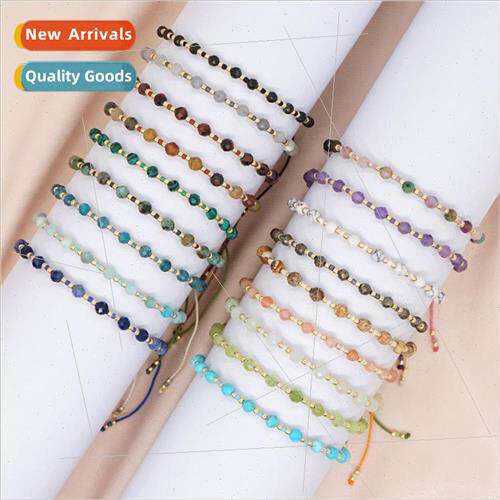 che bohemian  personalized semi-precious stone rice beads di