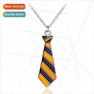 film and pendant around swea tie the Academy Necklace Magic