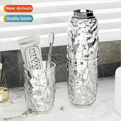 ght xury Travel Mug Portable Wash Cup Set Couple Toothpaste