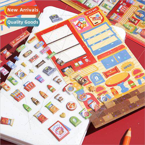 Foam scene DIY stickers Fantasy small world series Creative