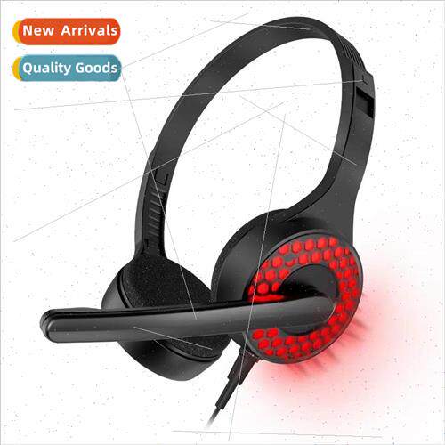 A1 wired headset luminous desktop computer teaching online c