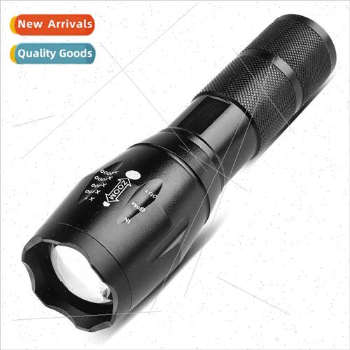 Cross Mirror LED Rechargeable Flashlight Mini Super Bright T