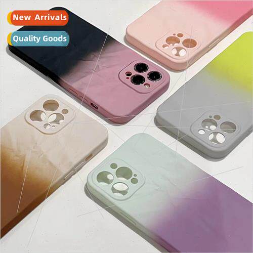 Solid Color Gradient IPhone15ProMax Stereo Irregular Apple 1