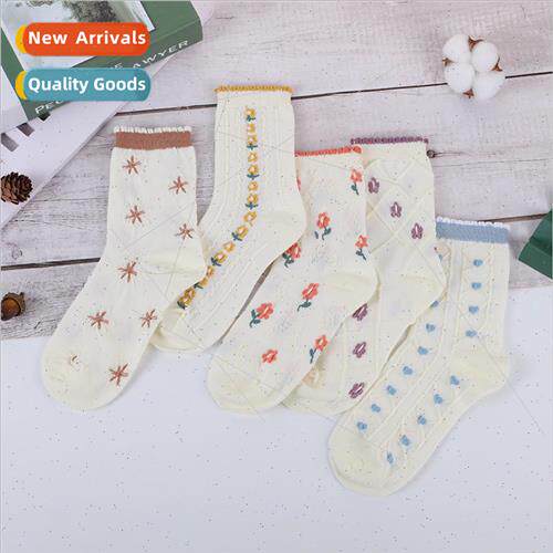 Korean  of the fall and winter cute sweet mid-calf star smal