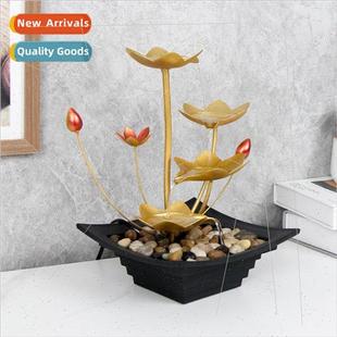 flowing water decor table simple coffee home ornaments