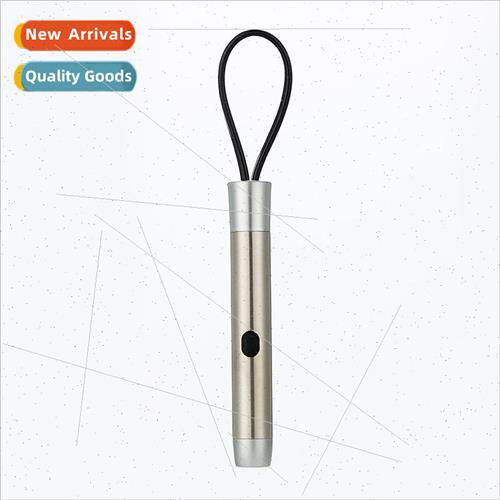 Stainless Steel Mini Flashlight LED ghting UV395 Purple Mone