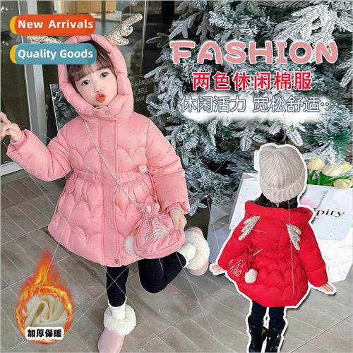 Girls cotton suit winter 2023 new 适用eign- female treasure