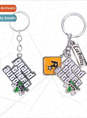 Game Accessories Rampage 5GTA5Grand Theft Auto Metal Keychai