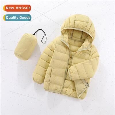 Childrens cotton clothes boys light paragraph girls down cot