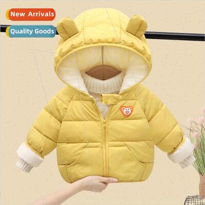 childrens cotton clothing baby cotton jacket padded thickene