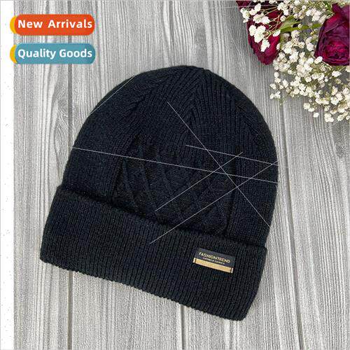 Mens hats fall and winter padded thickened wool cap cold-pro