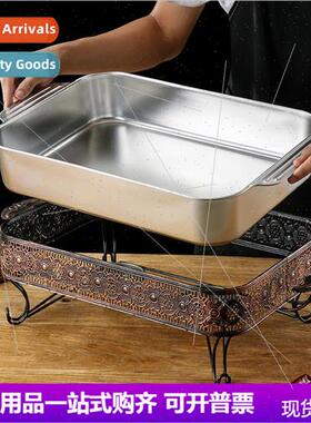 Stainless steel fish grill pan home special pot induction gr