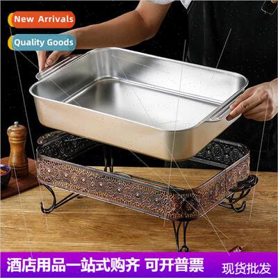 Stainless steel fish grill pan home special pot induction gr