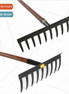 Garden rake agricultural grass rake cuddle grass nine teeth