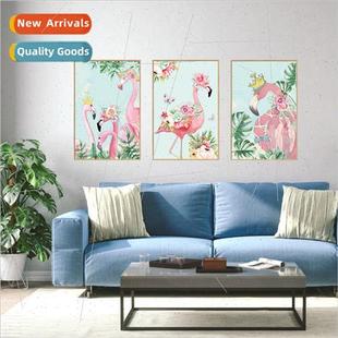 photo frame wall New background flamingo stickers dec SK9315