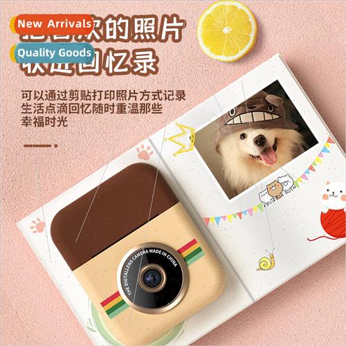 CCD Kids Camera Polaroid Thermal Print Kids Camera Front Rea