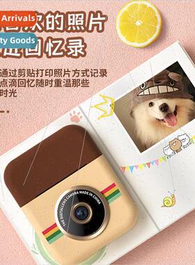 CCD Kids Camera Polaroid Thermal Print Kids Camera Front Rea