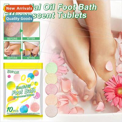 Foot Bath Effervescent Tablets Foot Spa Essence Odor Helps S