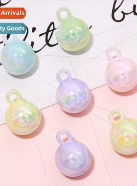 16mm acrylic colorful with hanging round beads loose beads d