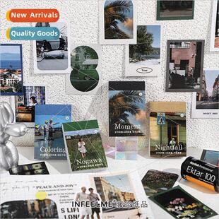 Sticker book age good-looking earthly romance INS landscape