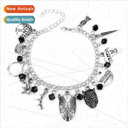 2018 New Movie Peripheral Jewelry Black Panther Black Panthe