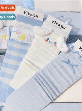 Spring and summer new sweet Japanese thin socks female light
