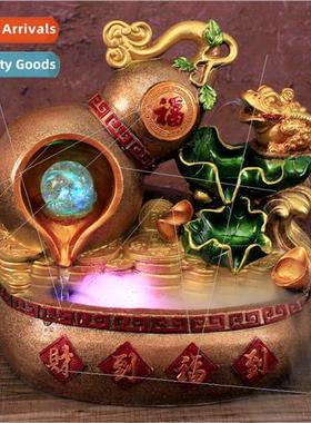 Gourd running water attracts wealth feng shui wheel crafts r