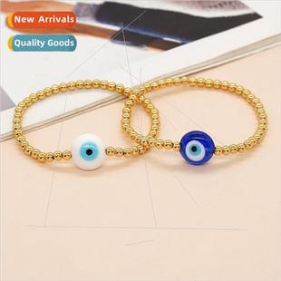 Devils Handm Style Beads Gold Eye uli color Multi Ethnic che