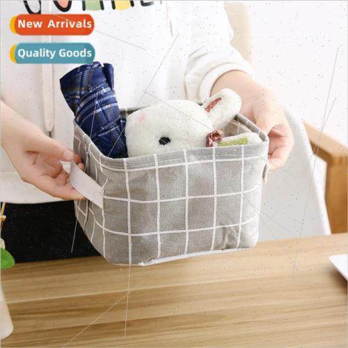 Home desktop fabric storage bag 