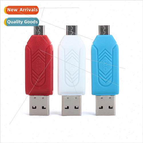 OTG Cell Phone Card Reader Dual Slot Cell Phone/Computer Car