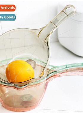 Kitchen utensils transparent household kitchen ladle with mo