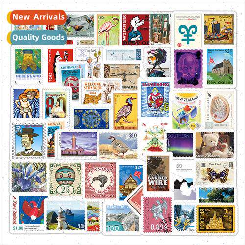 50 car stickers not repeated colorful stamps graffiti helmet