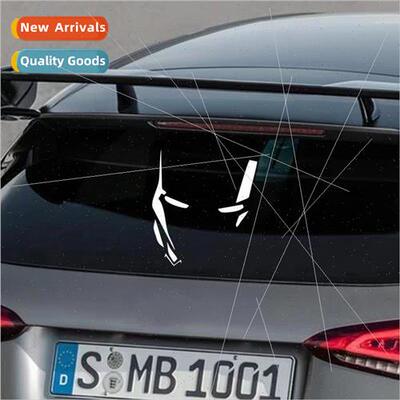 Iron Man helmet decorative car stickers reflective Avengers