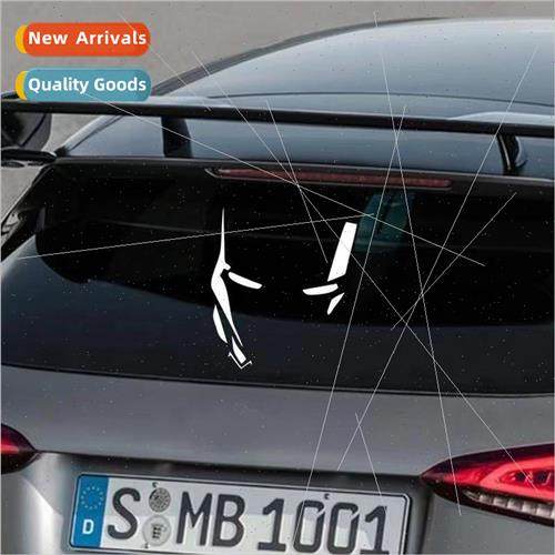 Iron Man helmet decorative car stickers reflective Avengers